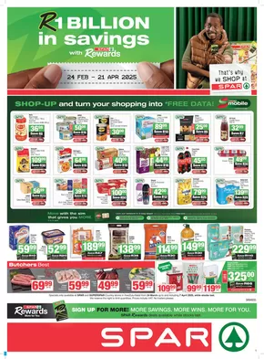 SuperSpar catalogue in Welkom | Our best offers for you | 2025-03-24T00:00:00.000Z - 2025-04-07T00:00:00.000Z