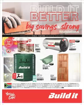 Build It catalogue in Alberton | Discover attractive offers | 2025-03-25T00:00:00.000Z - 2025-04-05T00:00:00.000Z