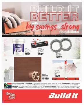 Build It catalogue in Sandton | Exclusive deals and bargains | 2025-03-25T00:00:00.000Z - 2025-04-05T00:00:00.000Z