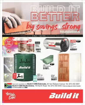 Build It catalogue in Germiston | Our best bargains | 2025-03-25T00:00:00.000Z - 2025-04-05T00:00:00.000Z