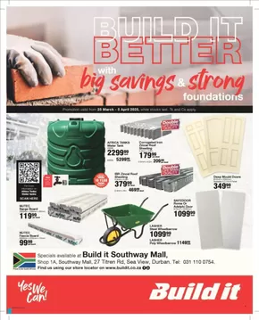 Build It catalogue in Durban | Exclusive deals for our customers | 2025-03-25T00:00:00.000Z - 2025-04-05T00:00:00.000Z