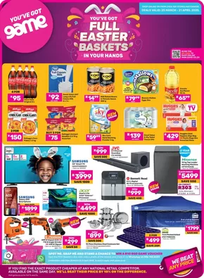 Game catalogue in Rustenburg | Leaflets Game | 2025-03-25T00:00:00.000Z - 2025-04-21T00:00:00.000Z