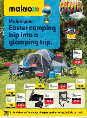 Makro catalogue in Germiston | Makro : Easter Camping | 2025-03-25T00:00:00.000Z - 2025-04-06T00:00:00.000Z