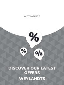 Weylandts catalogue | Offers Weylandts | 2023-09-22T00:00:00.000Z - 2025-10-29T00:00:00.000Z