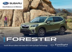 Subaru catalogue in Randburg | Subaru Forester | 2023-10-09T00:00:00+02:00 - 2024-12-31T23:59:00+02:00