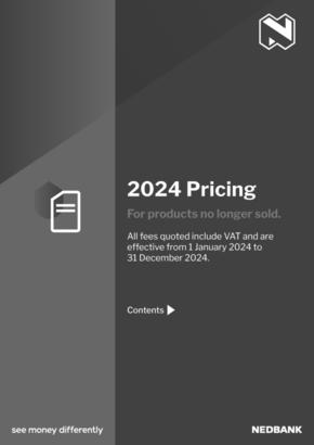 Nedbank catalogue in Cape Town | Older products pricing guide 2024 | 2024-01-01 - 2024-12-31